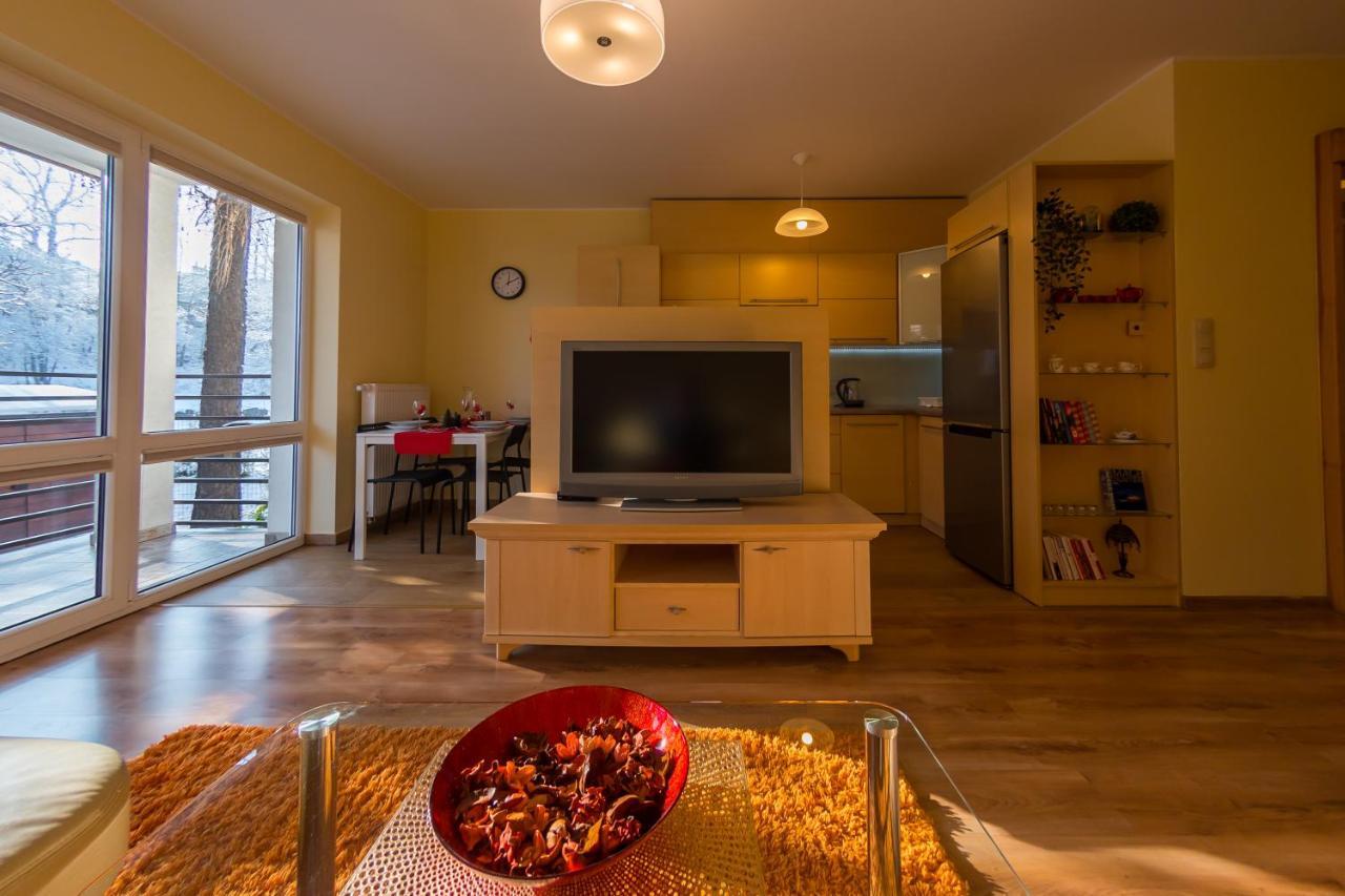 Komfortowy Apartament W Centrum Ustronia ภายนอก รูปภาพ